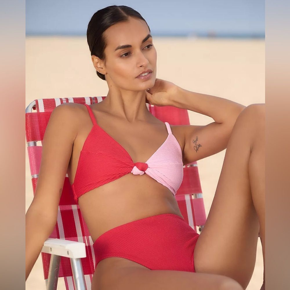 Farm Rio Knotted Bikini Top NWT